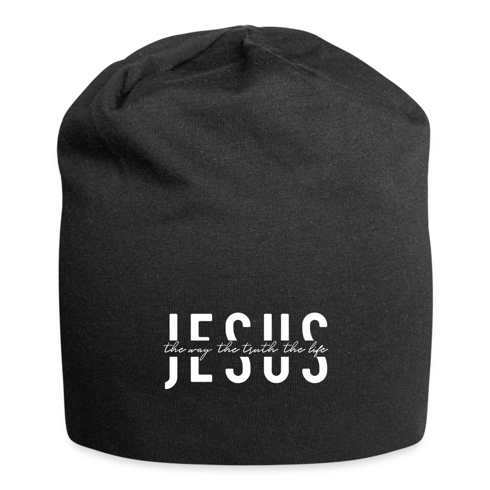 Jesus The Way the Truth the Life Beanie - black