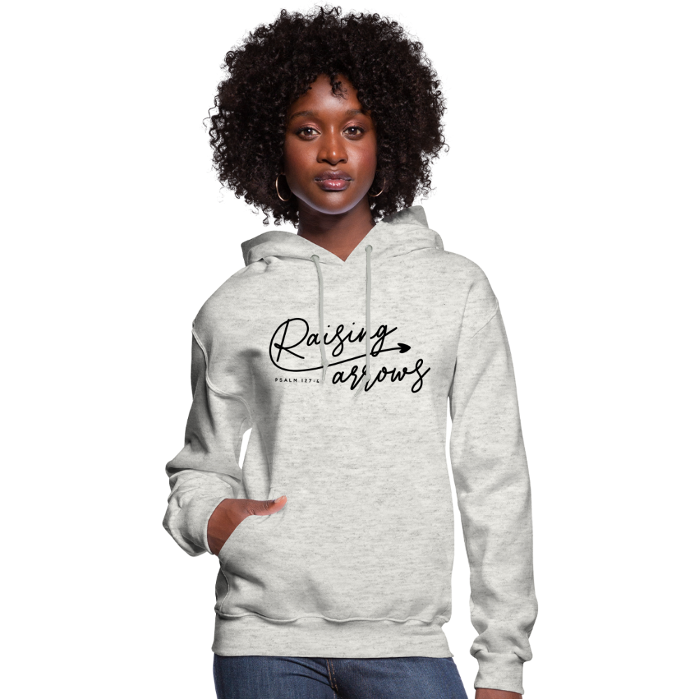 Raising Arrows Women's Hoodie - heather oatmeal