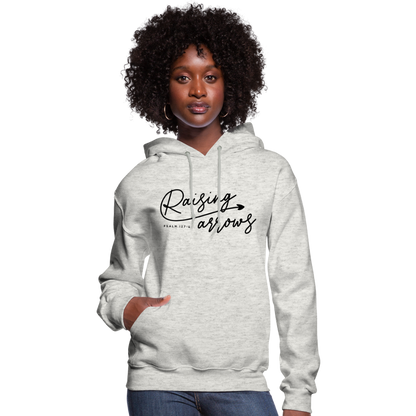 Raising Arrows Women's Hoodie - heather oatmeal