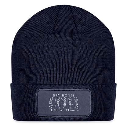 Dry Bones Come Alive Beanie - navy