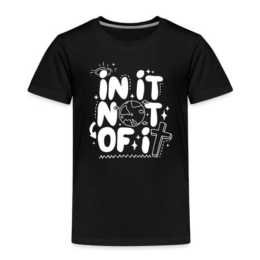 In It Not of It (W) Toddler T-Shirt - black