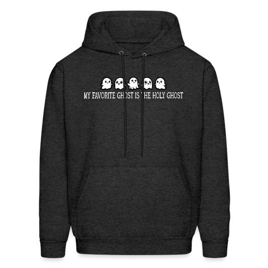 My Favorite Ghost is the Holy Ghost (W) Men's Hoodie - charcoal grey