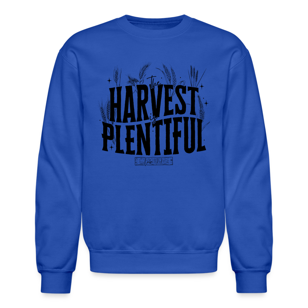 The Harvest is Plentiful Men's Sweater - royal blue