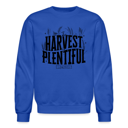 The Harvest is Plentiful Men's Sweater - royal blue