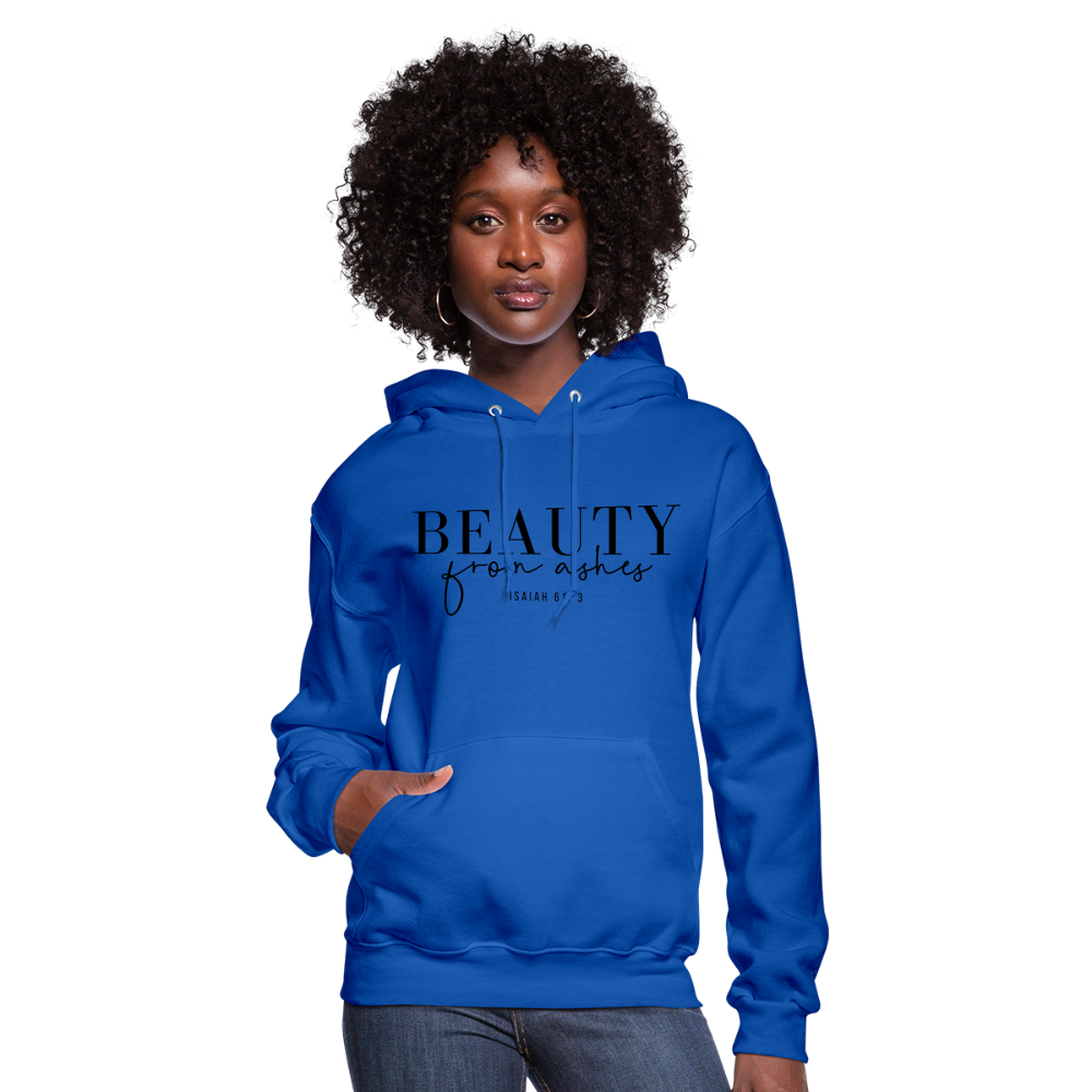 Beauty from Ashes Women's Hoodie - royal blue