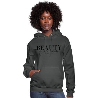 Beauty from Ashes Women's Hoodie - asphalt