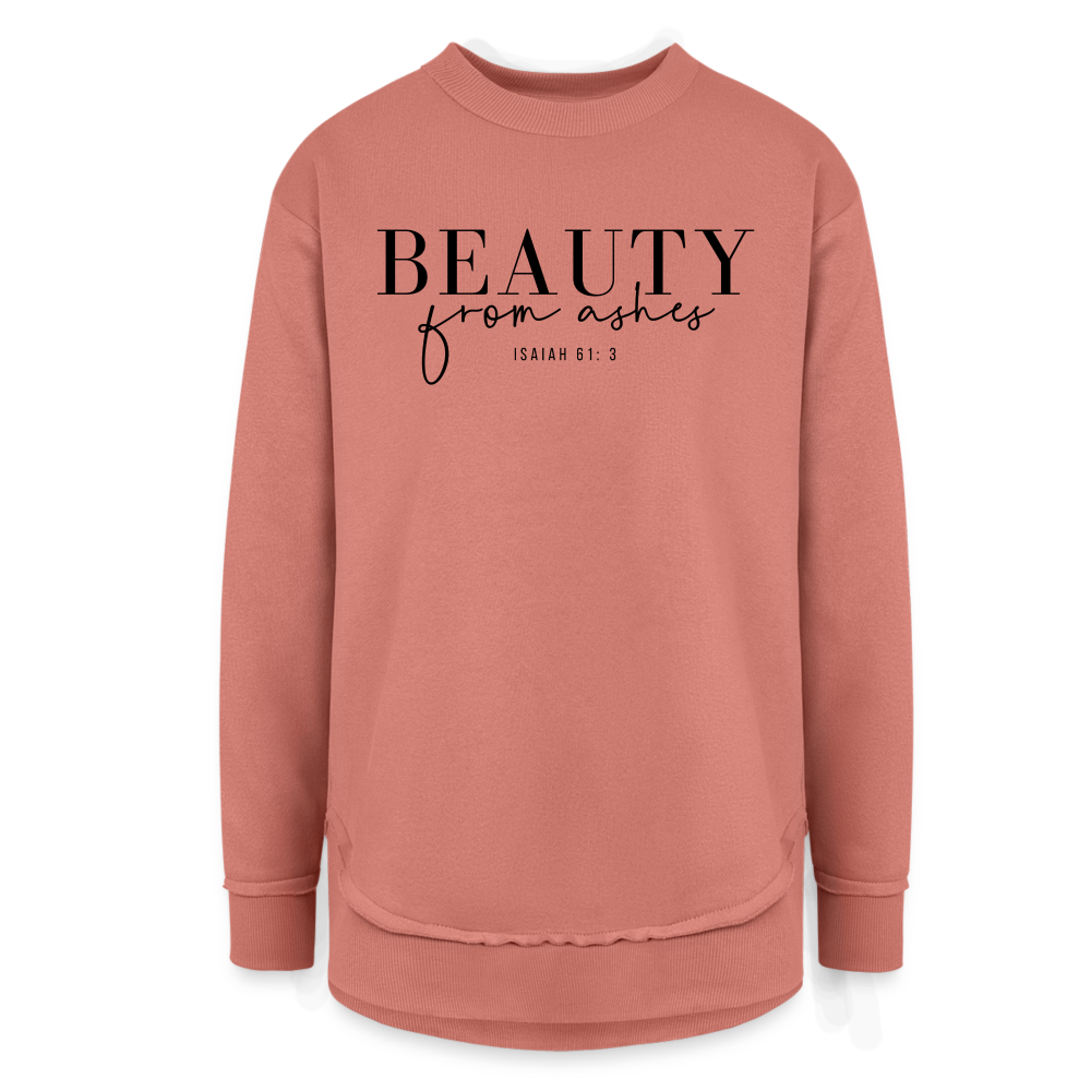 Beauty from Ashes Women's Long Sleeve Weekend Tunic - mauve