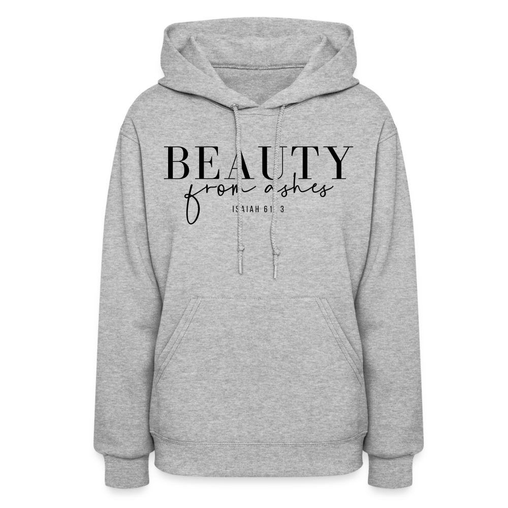 Beauty from Ashes Women's Hoodie - heather gray