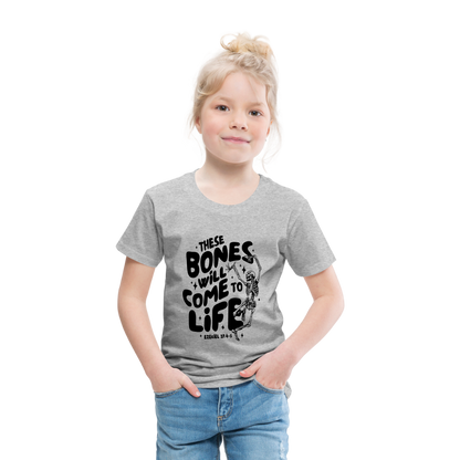 These Bones will Come to Life Toddler T-Shirt - heather gray