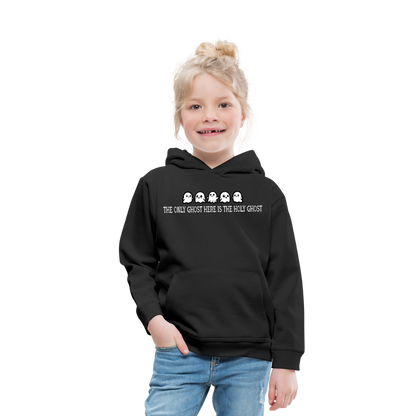 The Only Ghost Here is the Holy Ghost (W) Kid's Hoodie - black