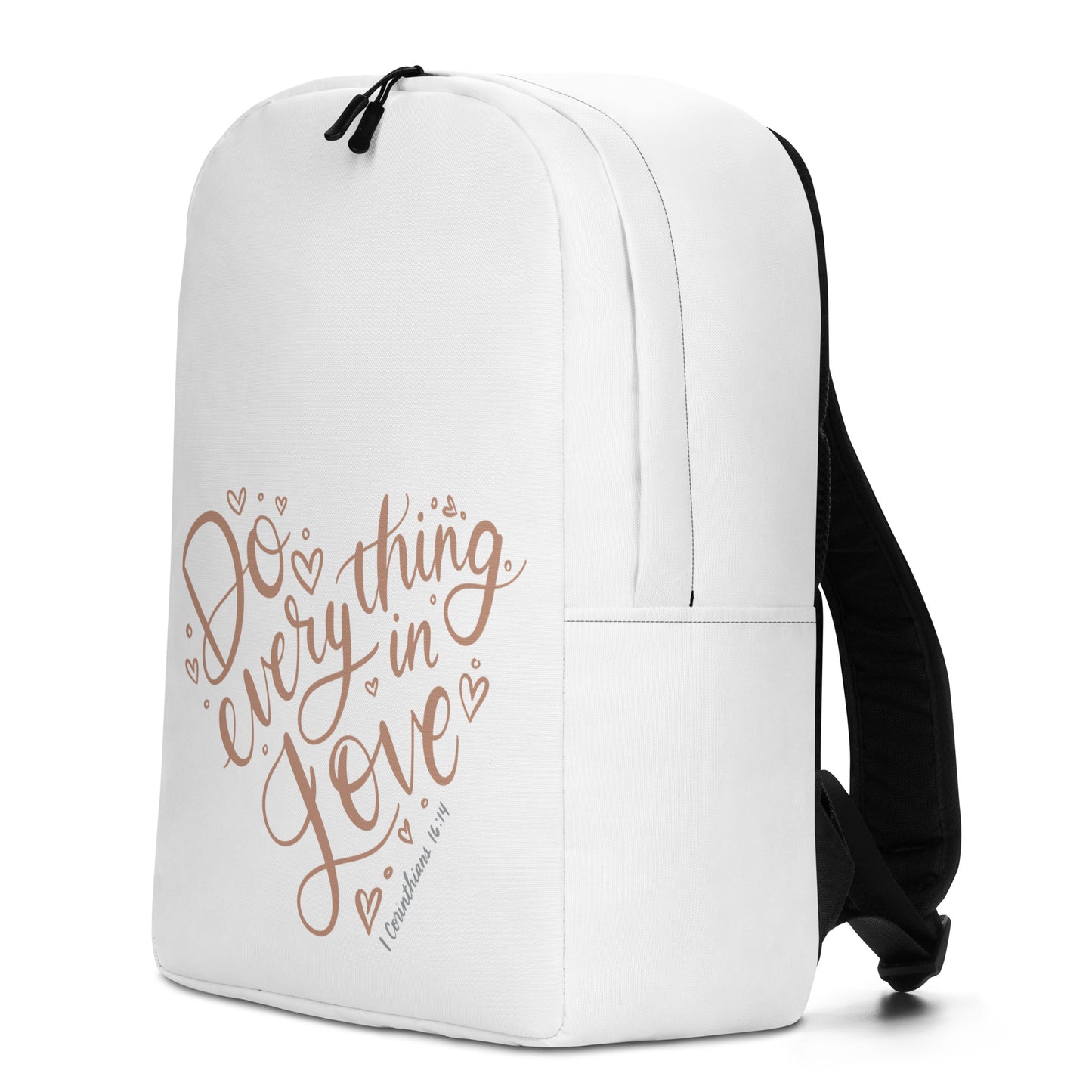 Do Everything in Love Minimalist Backpack