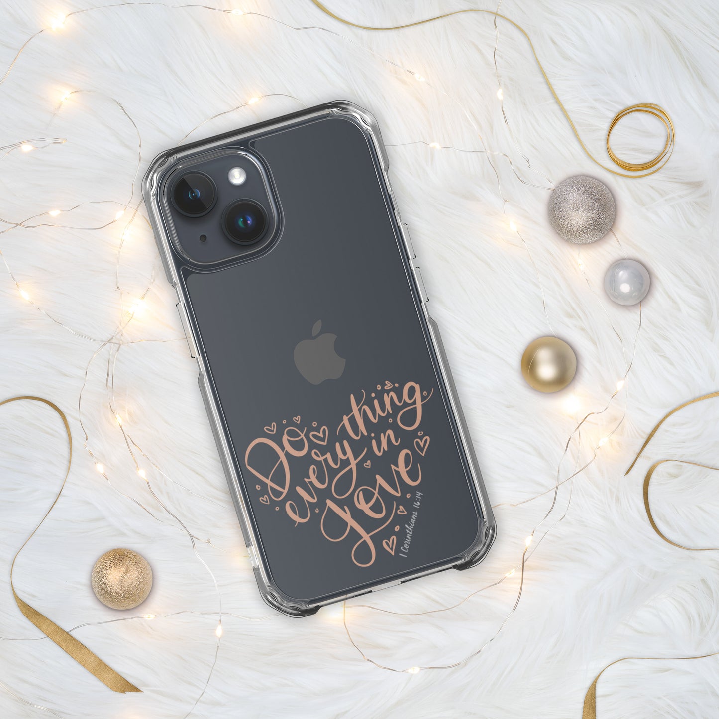 Do Everything in Love Clear Case for iPhone®