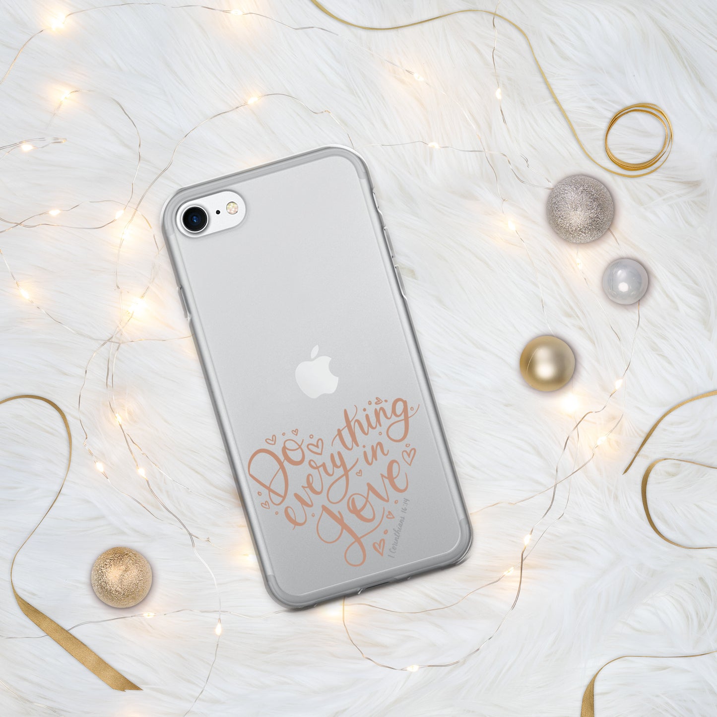 Do Everything in Love Clear Case for iPhone®