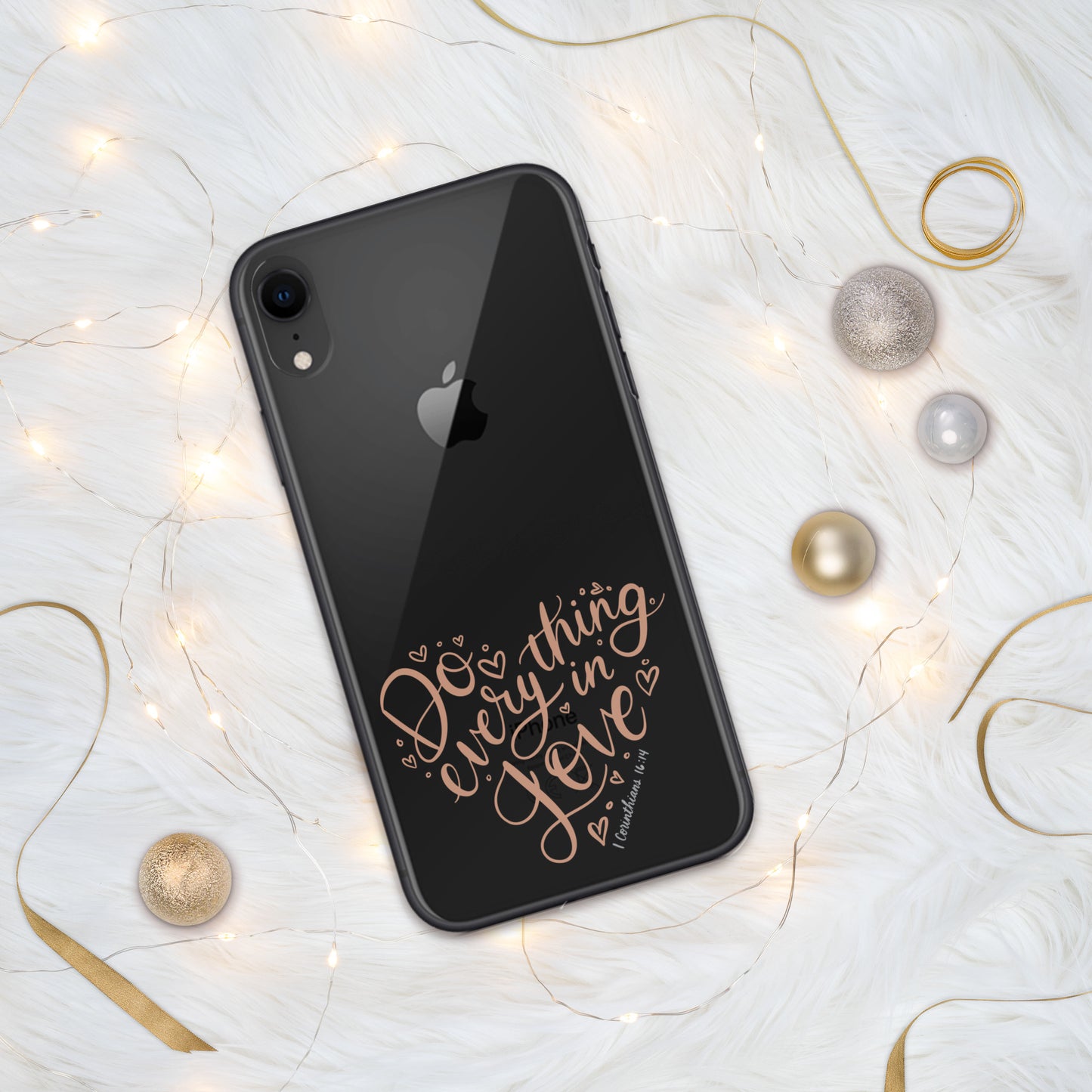 Do Everything in Love Clear Case for iPhone®