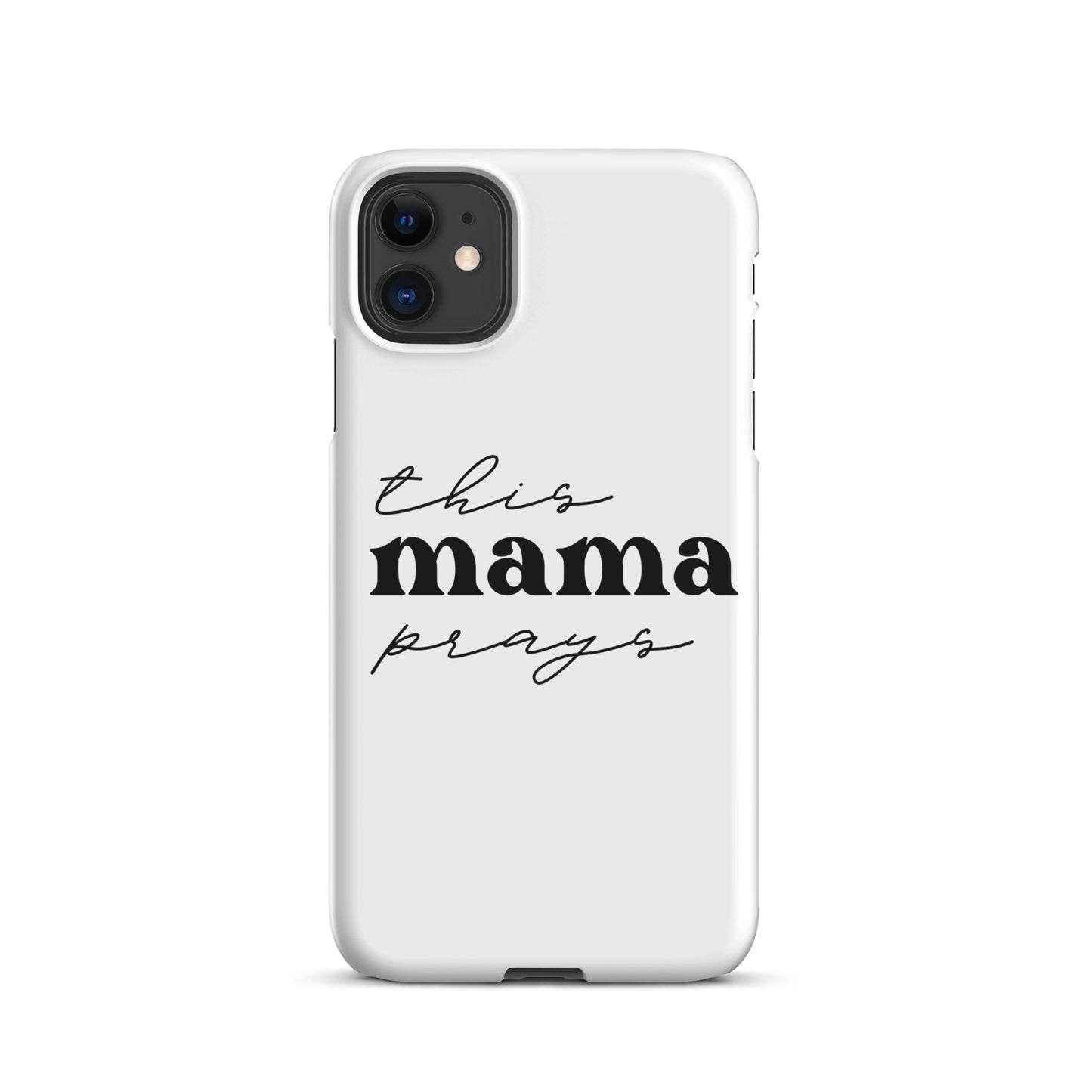 This Mama Prays Snap Case for iPhone®