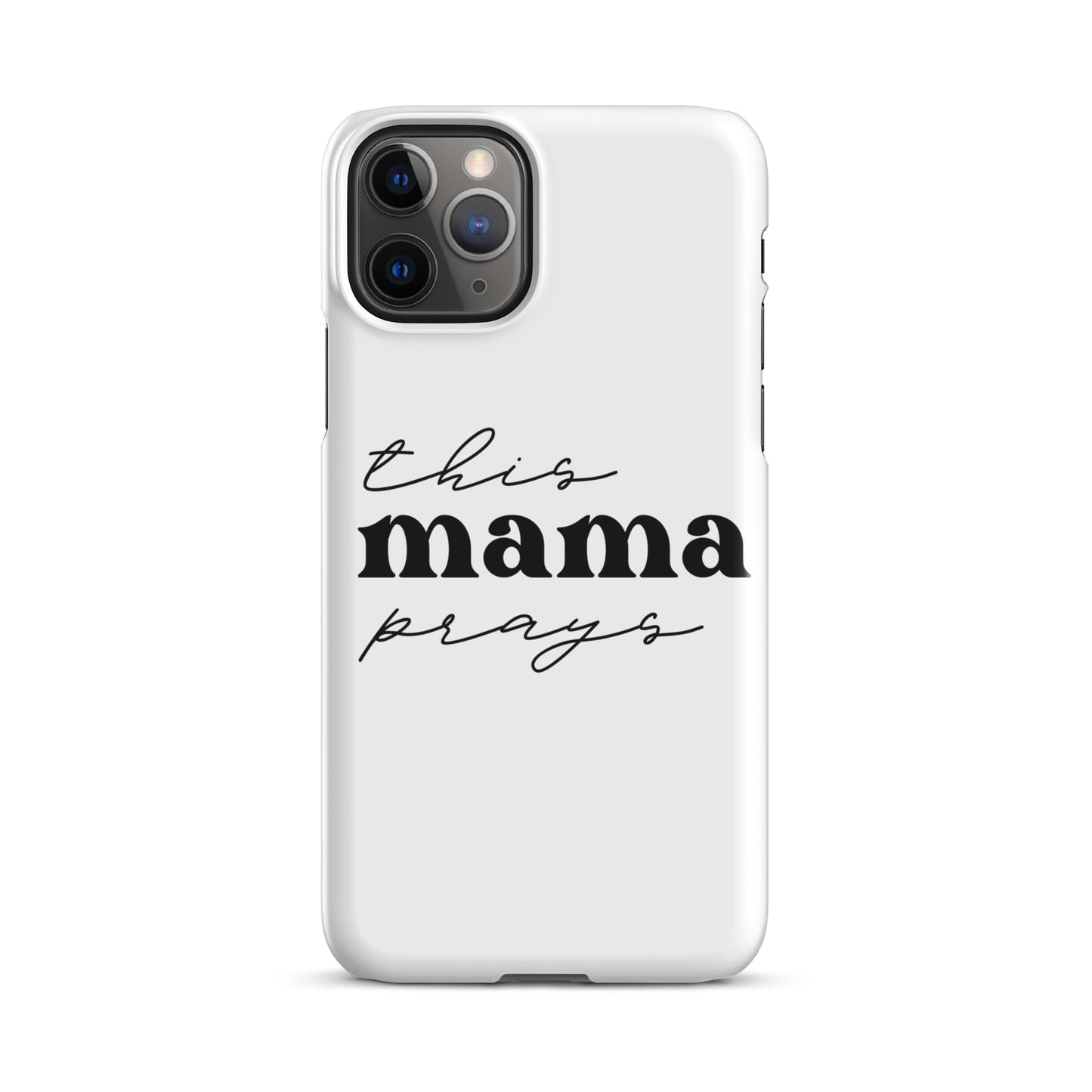 This Mama Prays Snap Case for iPhone®