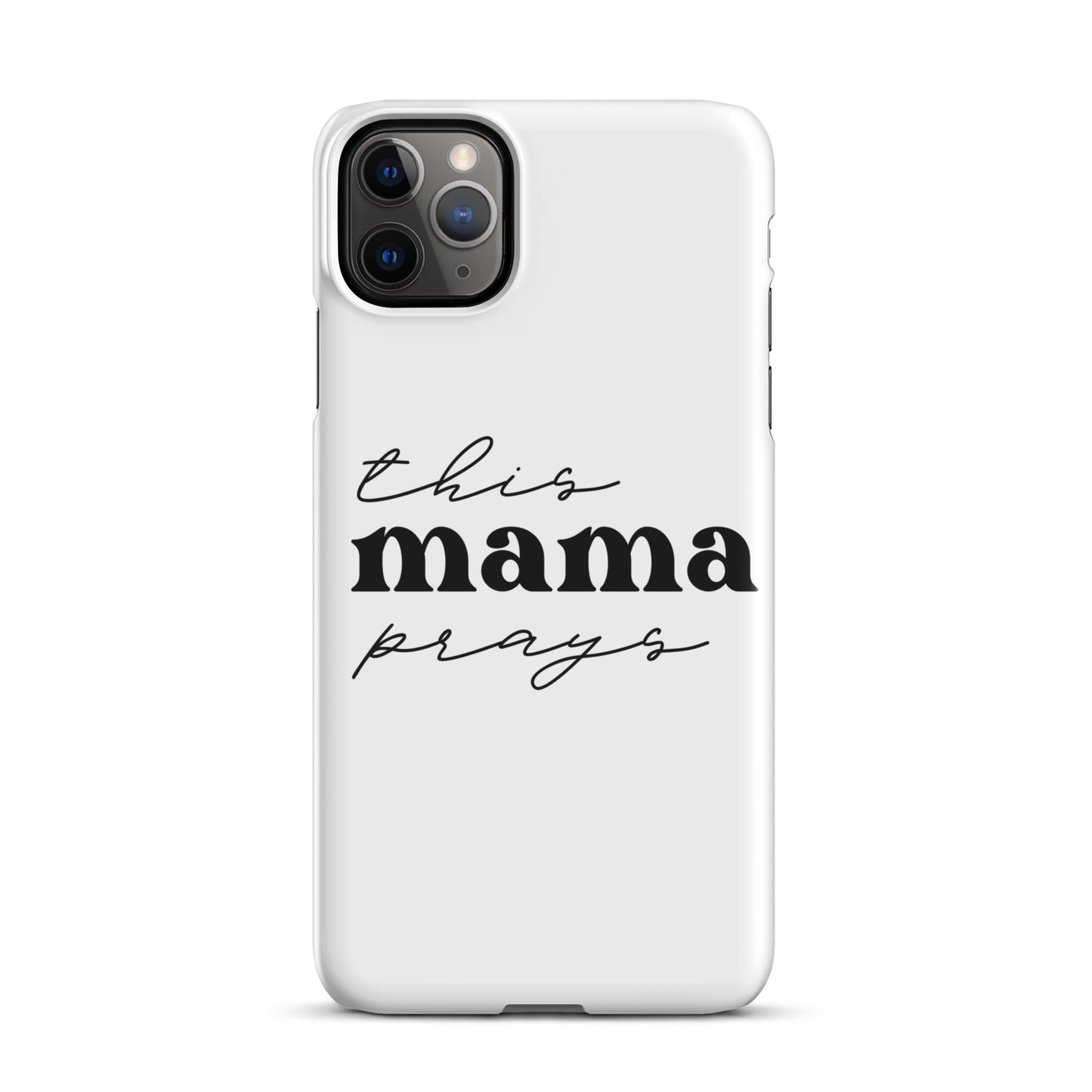 This Mama Prays Snap Case for iPhone®