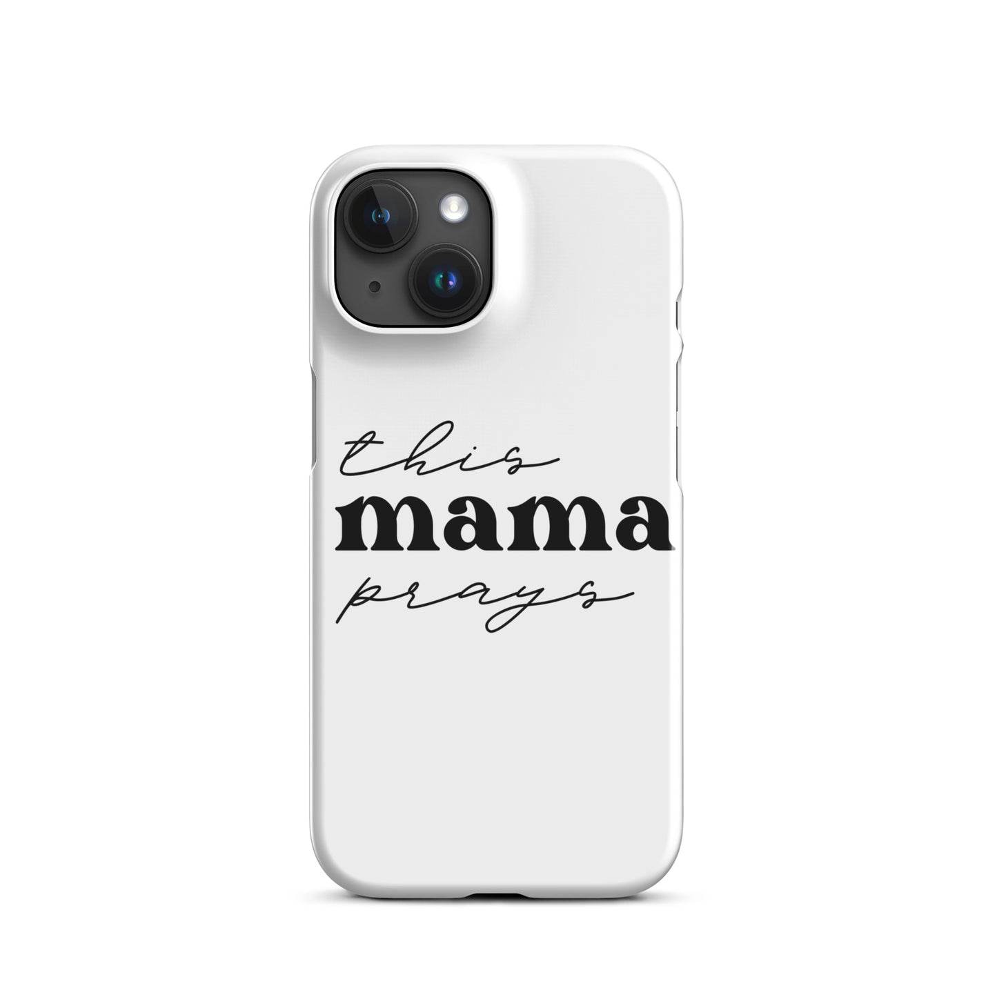 This Mama Prays Snap Case for iPhone®