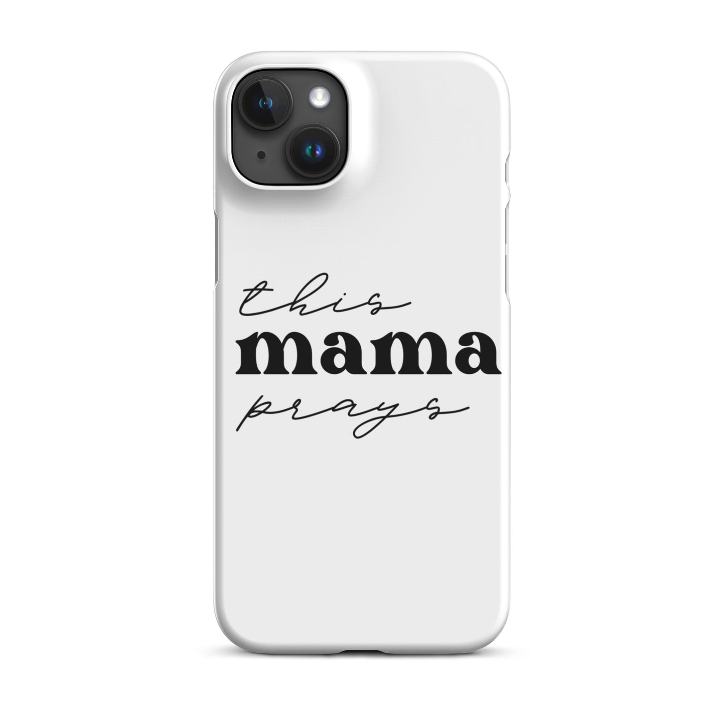 This Mama Prays Snap Case for iPhone®