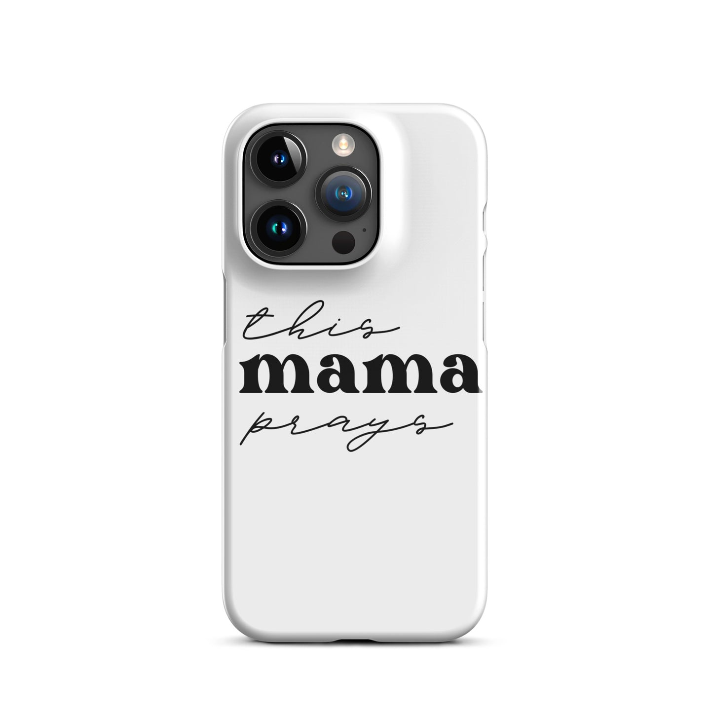 This Mama Prays Snap Case for iPhone®