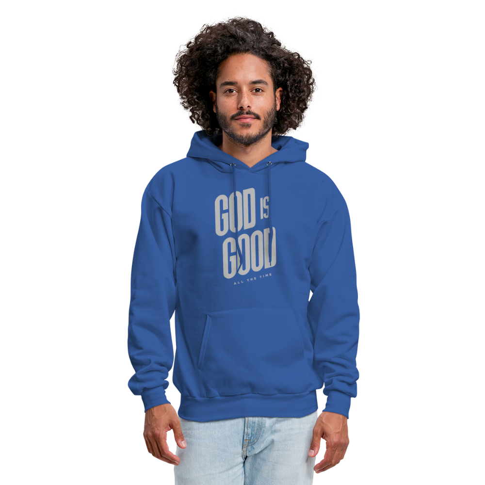 God is Good Men's Hoodie - royal blue