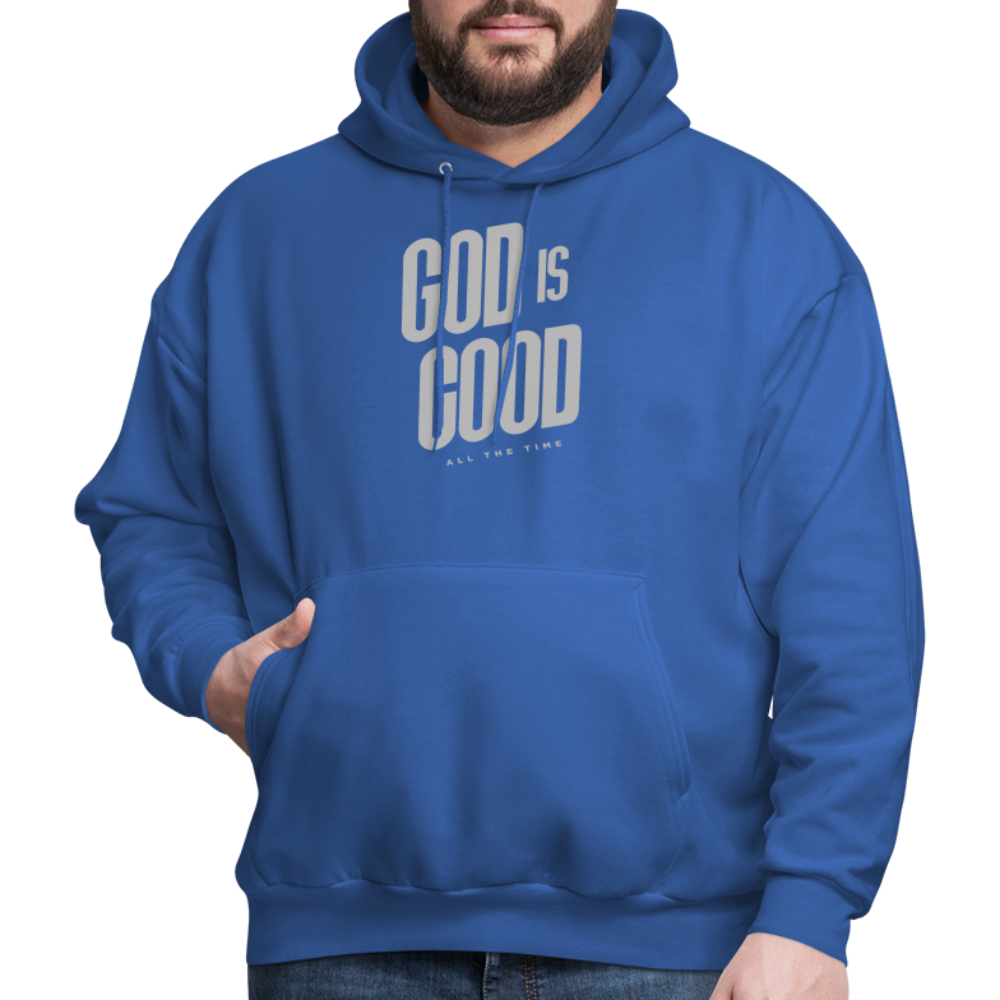 God is Good Men's Hoodie - royal blue