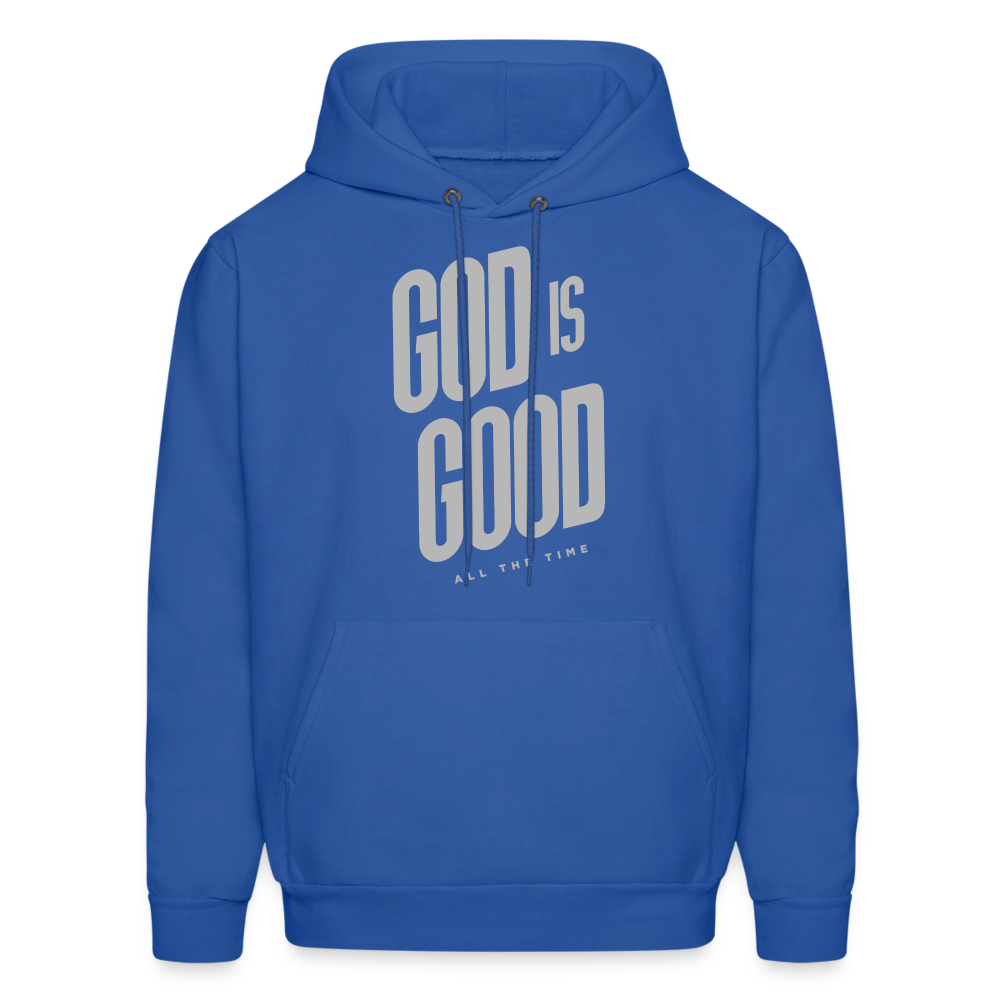 God is Good Men's Hoodie - royal blue