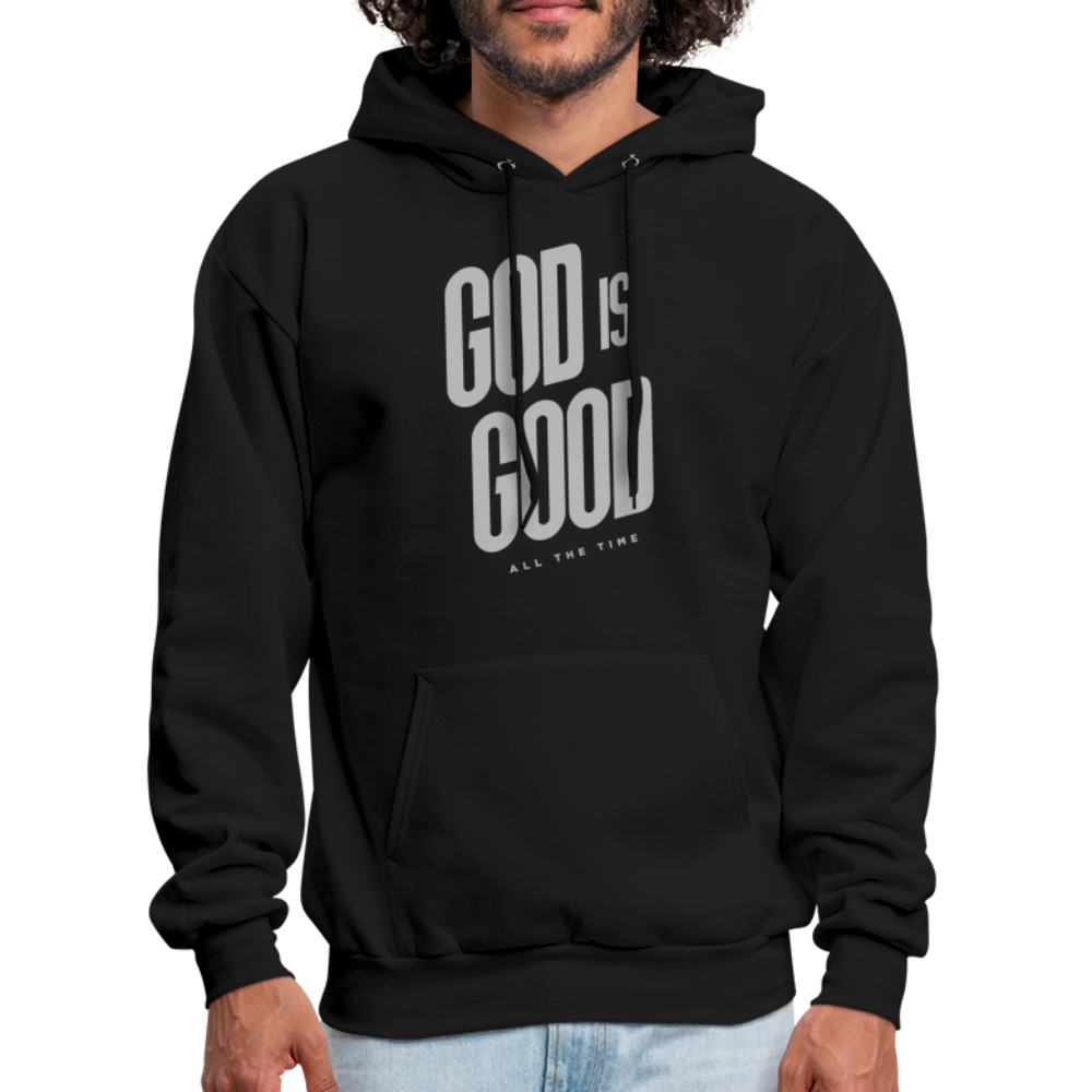 God is Good Men's Hoodie - black