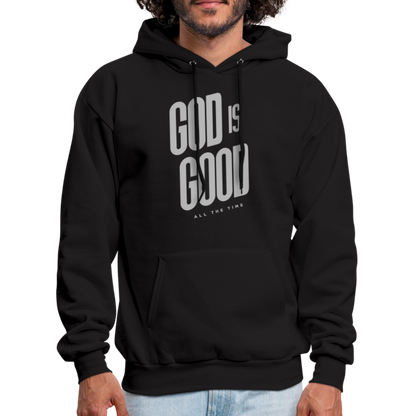 God is Good Men's Hoodie - black