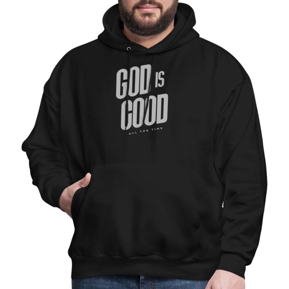 God is Good Men's Hoodie - black