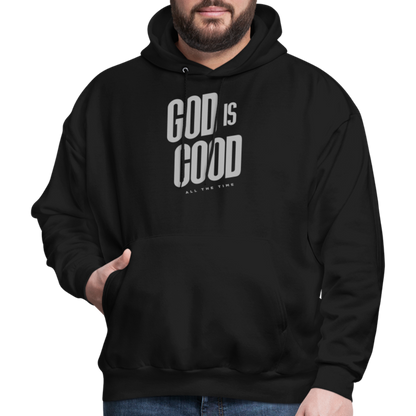 God is Good Men's Hoodie - black