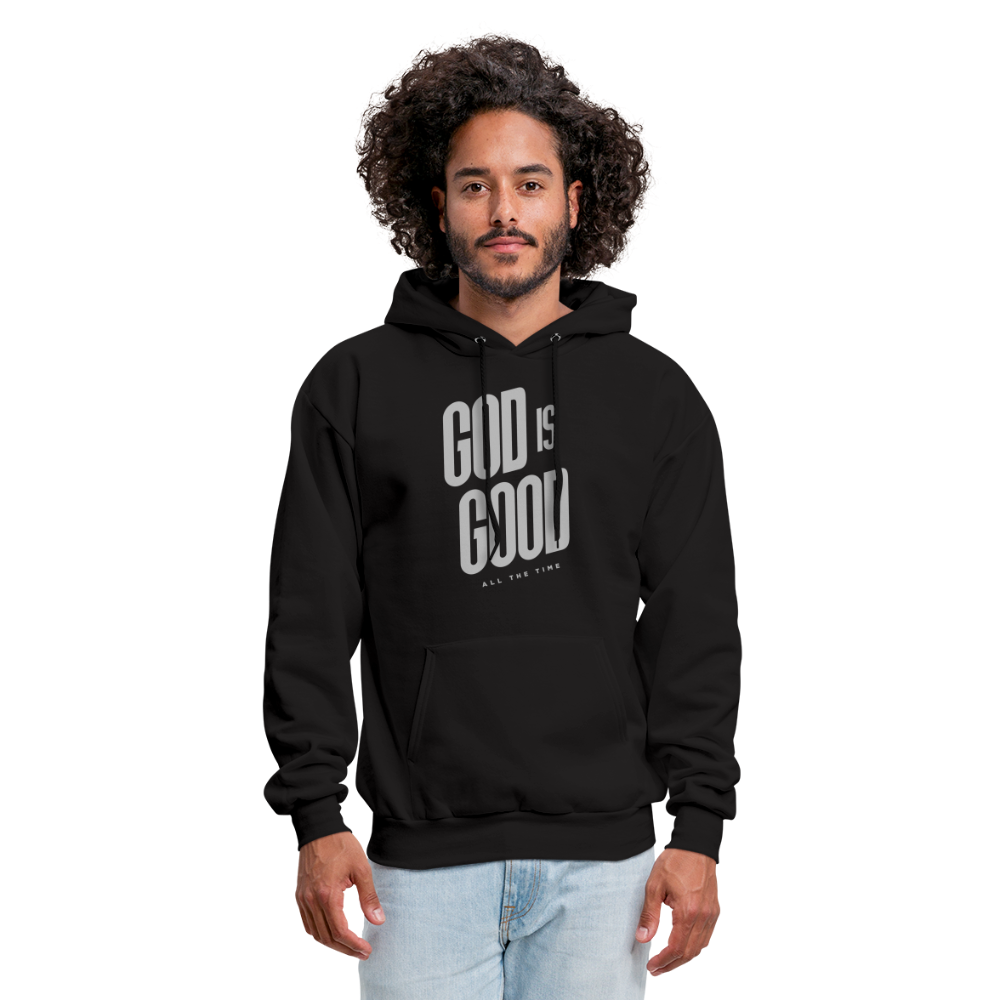 God is Good Men's Hoodie - black