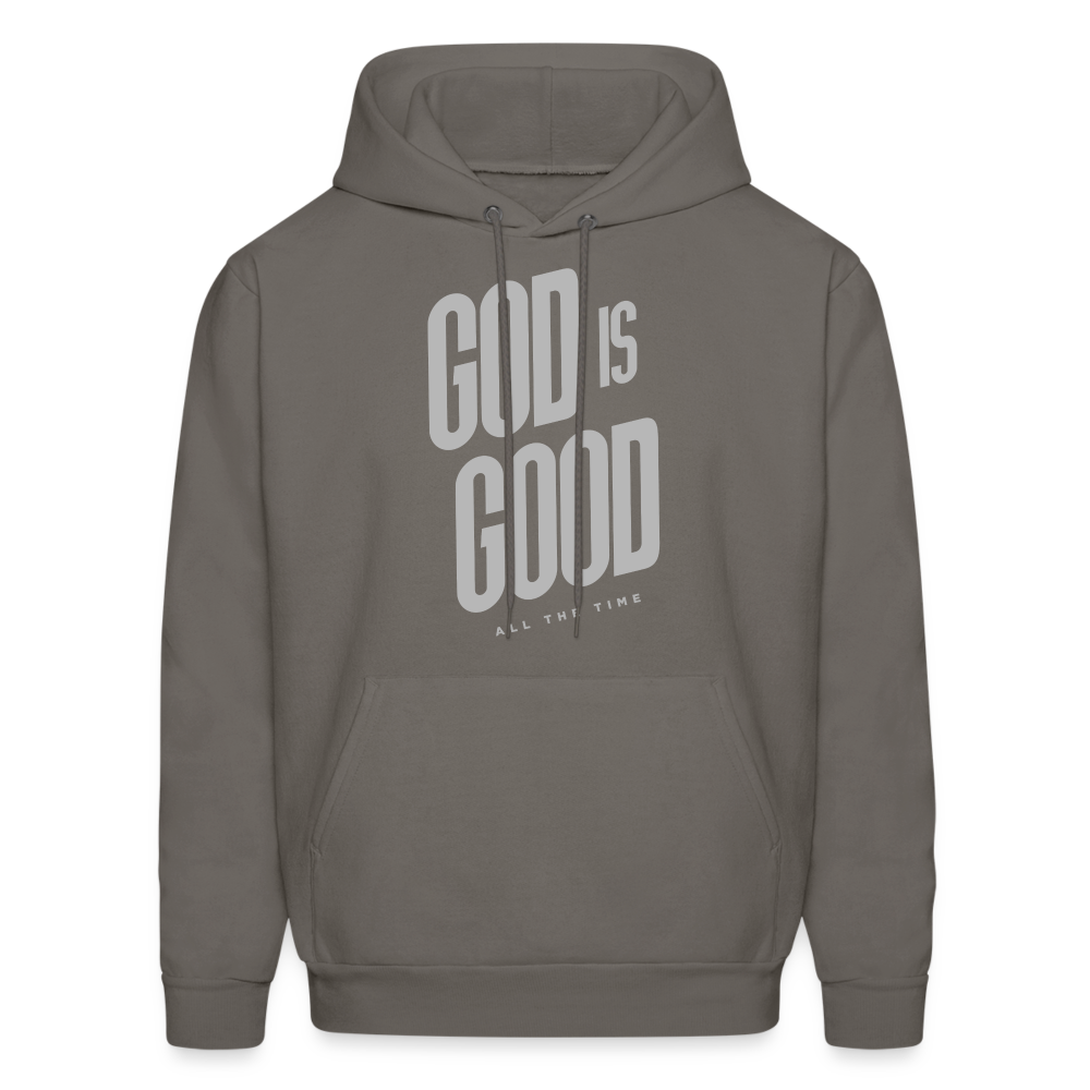 God is Good Men's Hoodie - asphalt gray