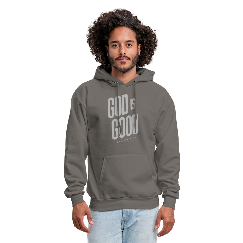 God is Good Men's Hoodie - asphalt gray