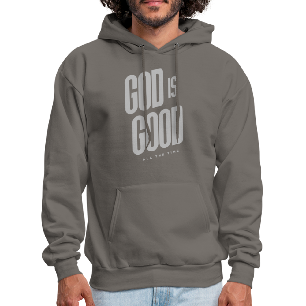 God is Good Men's Hoodie - asphalt gray