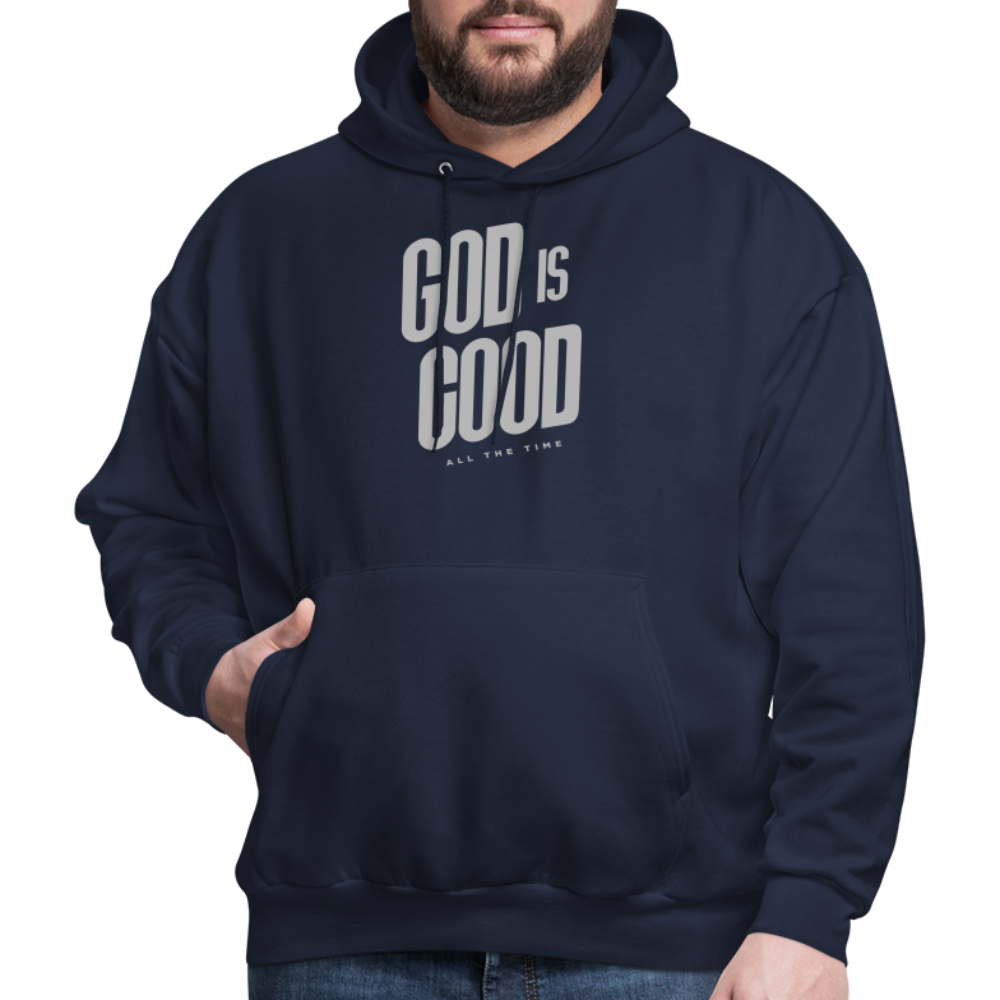 God is Good Men's Hoodie - navy