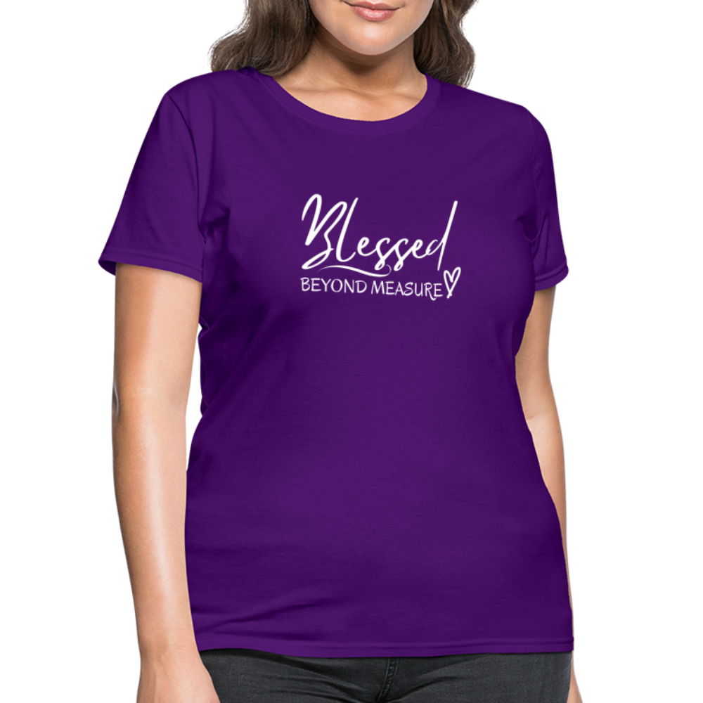 Blessed Beyond Measure Shirt - purple