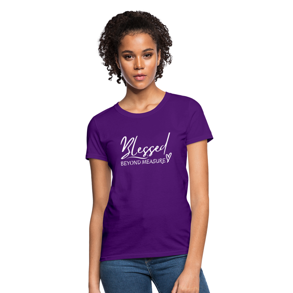 Blessed Beyond Measure Shirt - purple