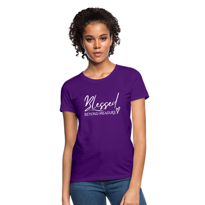 Blessed Beyond Measure Shirt - purple