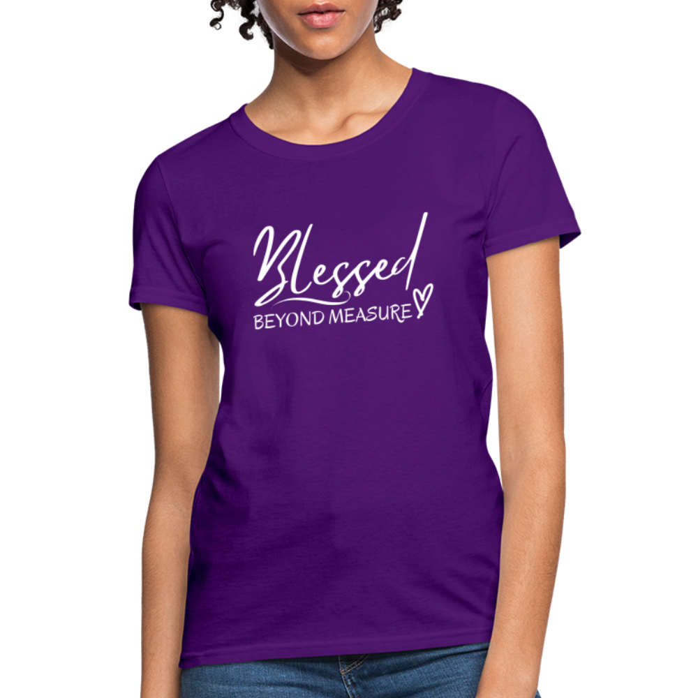 Blessed Beyond Measure Shirt - purple