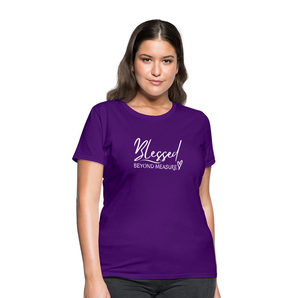 Blessed Beyond Measure Shirt - purple