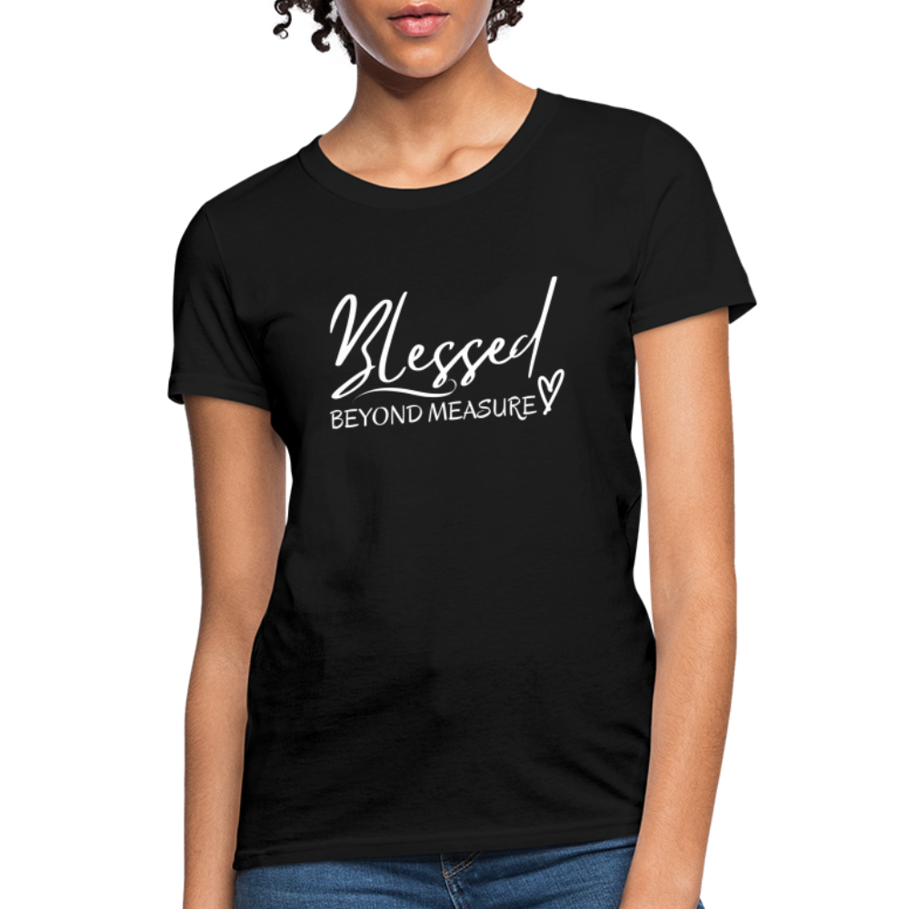 Blessed Beyond Measure Shirt - black