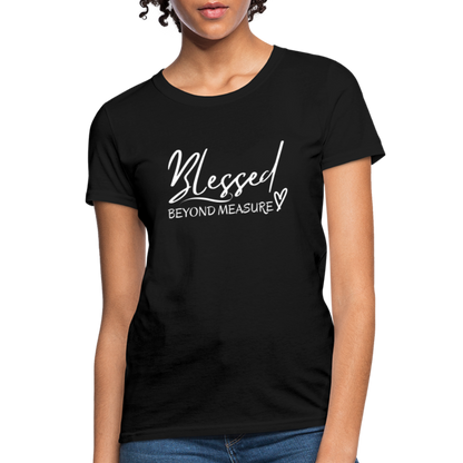 Blessed Beyond Measure Shirt - black