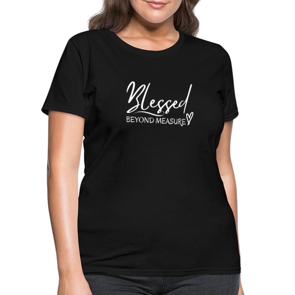 Blessed Beyond Measure Shirt - black