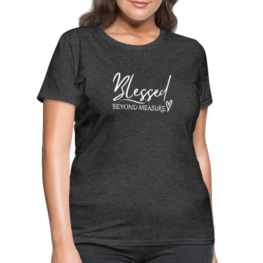 Blessed Beyond Measure Shirt - heather black