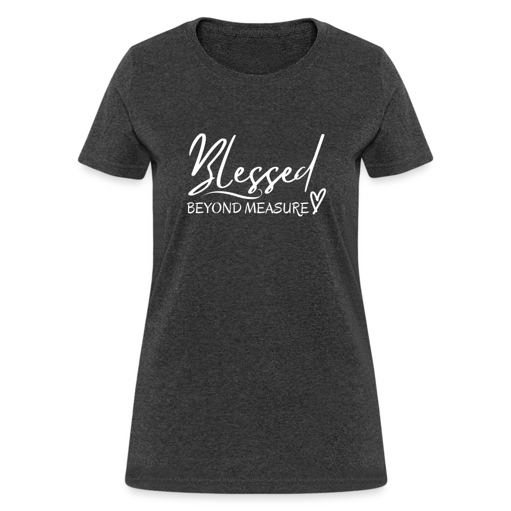 Blessed Beyond Measure Shirt - heather black