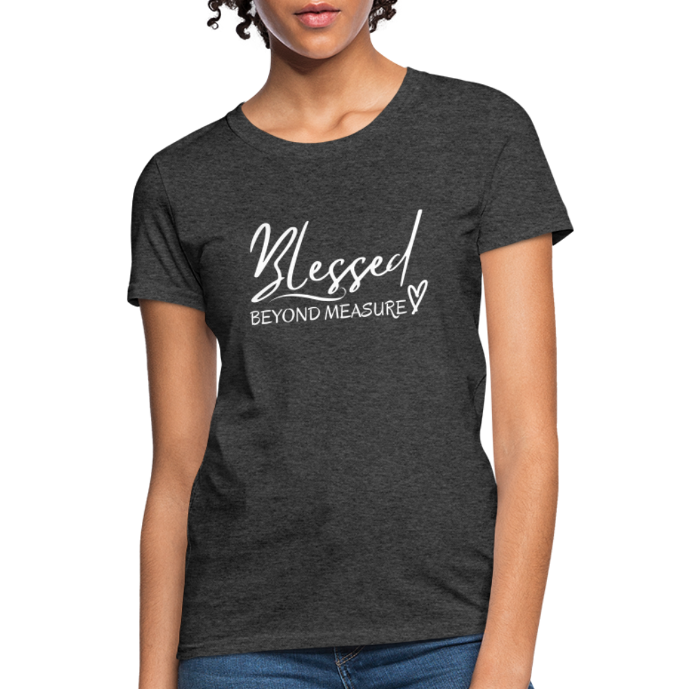 Blessed Beyond Measure Shirt - heather black