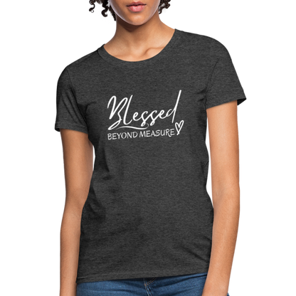 Blessed Beyond Measure Shirt - heather black