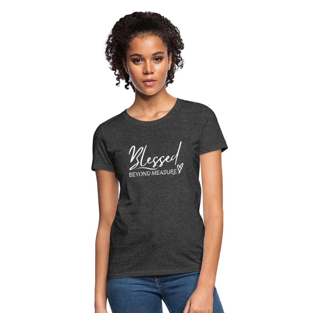 Blessed Beyond Measure Shirt - heather black