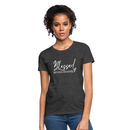 Blessed Beyond Measure Shirt - heather black